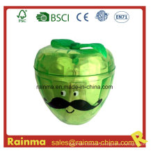 Plastic Sharpener with Apple Shape